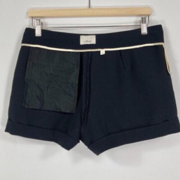 Wilfred Aritzia Pleated Shorts Tie Front Dressy Cruise Crepe Flirty Baddie 6 - Picture 3 of 5